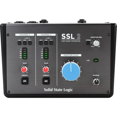 SSL2MKII专业录音直播声卡