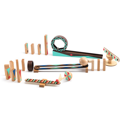 Djeco机关多米诺骨牌游戏领红包