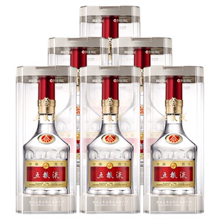 【原箱】五粮液第八代52度500ml*6瓶普五浓香白酒送礼收藏