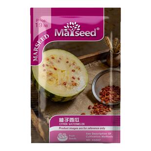 特色品种柚子西瓜口感丰富用途广泛红籽蔬果庭院园艺种子种苗A218