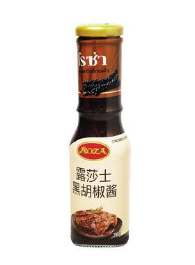 露莎士进口黑胡椒酱牛排酱家用29