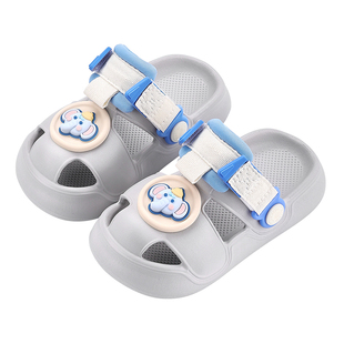 儿童拖鞋女孩洞洞鞋防滑卡通小孩宝宝凉拖鞋幼童男童女童沙滩外穿