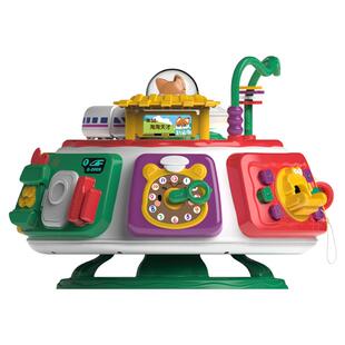 淘淘天才早教百宝箱多面体益智玩具手拍鼓六面体宝宝6月以上礼物