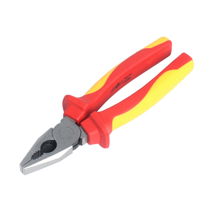 VDE绝缘老虎钳子电工钢丝钳斜口钳多功能耐压工业级尖嘴钳子工具