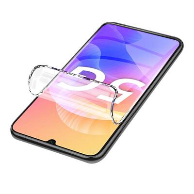 适用华为畅享20水凝膜曲面贴合