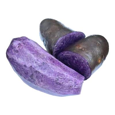 [新货]黑土豆新鲜紫皮紫心土豆富含花青素马铃薯紫洋芋炒菜蒸烤