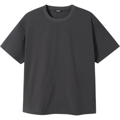 LEZORA轻量耐磨抗皱廓形短袖T恤