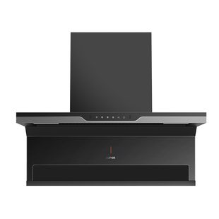 苏泊尔ME17顶侧双吸超薄油烟机灶具套装燃煤气双灶家用厨房7字型