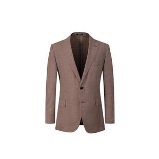 SIMON GHOST西服外套男意大利CERRUTI 1881面料纯羊毛红色单西