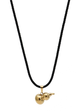 ZOXI男女葫芦毛衣项链轻奢小众