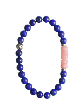 天然青金石手串红纹石手链