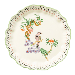 Cath Kidston田园风陶瓷盘子家用饭碗高颜值碎花碗深盘子生日礼物
