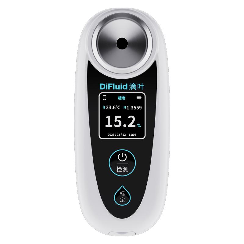 DiFluid滴葉PP智能測(cè)糖儀水果高精度甜度糖分檢測(cè)鹽度葡萄糖度計(jì)