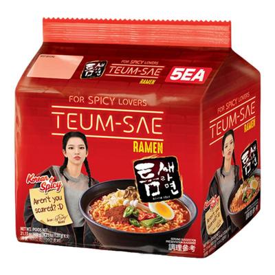 Paldo八道极地辣味汤面120g*5