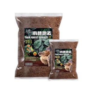DH雨林地表保湿土壤垫材爬虫陆龟蜥蜴森林地表无菌天然吸味降解