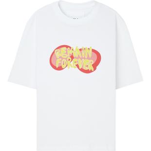 【折扣】REMAIN BIRGER CHRISTENSEN 女印花棉质平纹布T恤