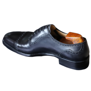 固伦新款皮鞋百搭青少年绅士正装真皮手工牛皮底收腰琴底三接头