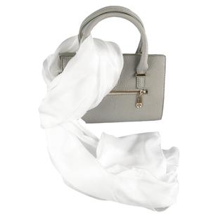 真丝丝巾100%桑蚕丝面料植物扎染白色画画草木染蜡染围巾可定制