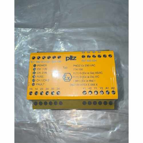 议价全新pilz安全继电器 774100 PNOZ Ex 230