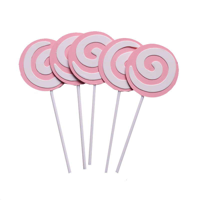 派对甜品台插旗生日蛋糕