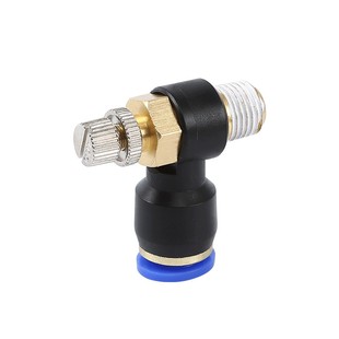 SNS快速接头调速开关JSC8-02插调节流阀SL6-M5/4-01/10-03/12-04