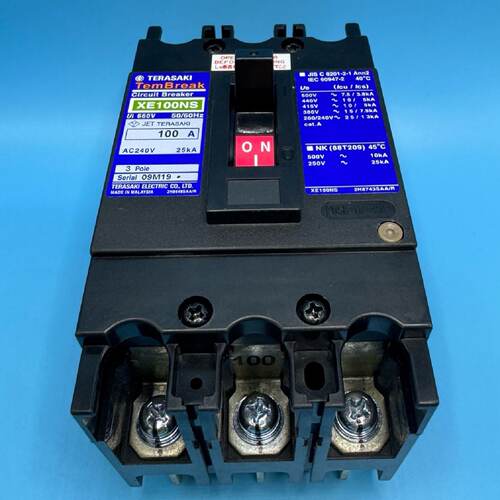 询价-TERASAKI寺崎断路器XE100NS，3P 100A P