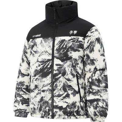 李宁火锅羽绒服短款鸭绒上衣