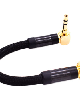 纯银3.5转3.5同轴线德森瑞clarinet海贝UC10飞傲JM21 M23连接MOJO hugo2山灵UA5 ec zero t ifi coax音频线