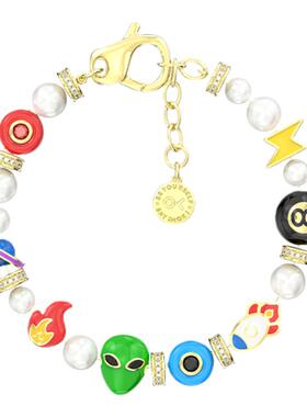 iMOKJT珍珠手链轻奢多巴胺串珠