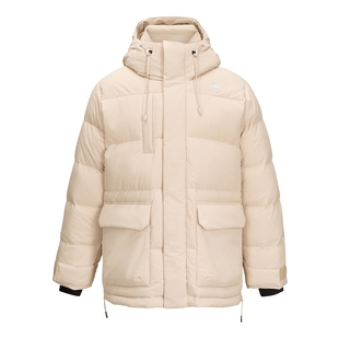 Skechers斯凯奇加厚保暖连帽羽绒服防风冬装面包服 P424M157/01CG