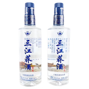 怒江兰坪三江荞酒大瓶40度 500mlx2瓶云南特产酒苦荞酒清香型白酒