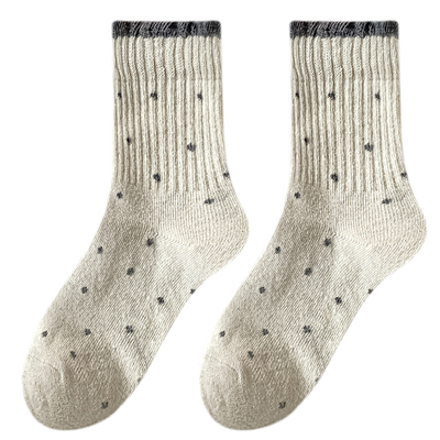 高品质羊毛袜女秋冬保暖长袜