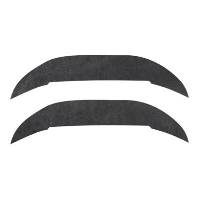 极氪7X座椅后背面板装饰贴翻毛皮