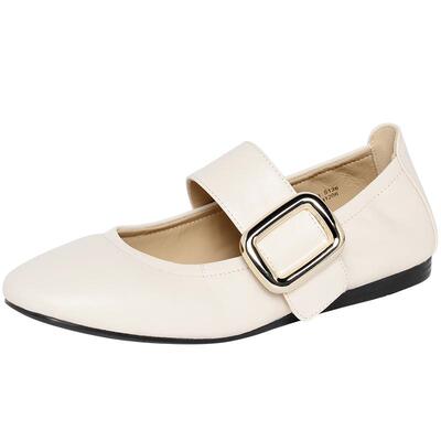 REEMOOR浅口单鞋一字带玛丽珍鞋