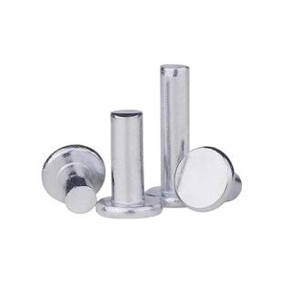 镀锌平头铁铆钉GB109实心铆钉敲击式平帽卯钉按斤卖m2M2.5M3M4-M6