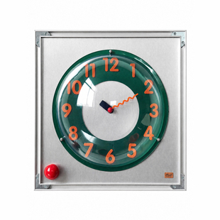 Alu-Pop Bauhaus Bubble Wall Clock 金属波普包豪斯泡泡挂钟