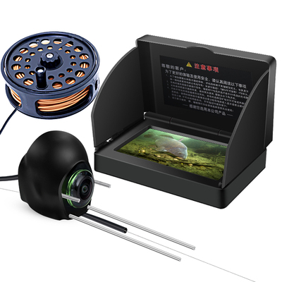 探鱼器可视高清钓鱼送轮包感温深