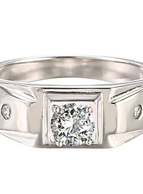 日韩婚礼道具仿真假钻戒情侣戒指