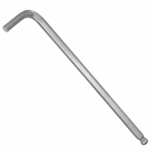德国霍夫曼GARANT 加长球头L型内六角扳手 带定位珠 镀铬1.5-10mm