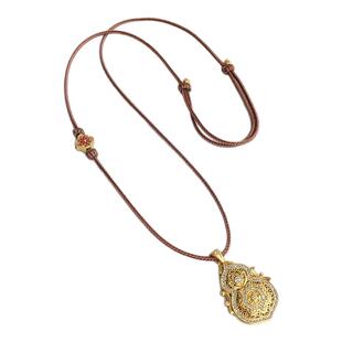 本命年项链绳子半成品挂绳唐卡绳编绳链子宝宝项圈玉石吊坠挂绳