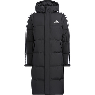 Adidas/阿迪达斯正品冬季男女长款连帽保暖羽绒服HN2099 H20760
