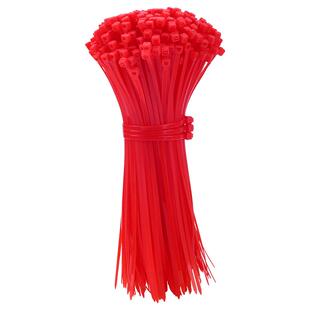 彩色尼龙扎带 4*200 4150塑料扎线带 捆绑扎丝固定器红黄蓝绿扎带