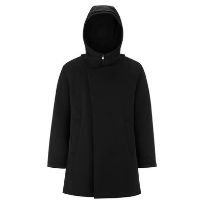 波司登中款连帽风衣羽绒服