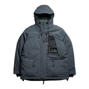 STRL 限量纯色復古登山系PRIMALOFT金标抗潮鹅羽绒服