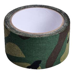 迷彩胶布胶带仿生迷彩布自粘绷带户外迷彩胶带缠绕带防水布基胶布
