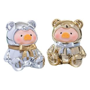 九木杂物社罐头猪LuLu泰迪迷你萌粒盲袋盲盒手办潮玩公仔摆件礼物