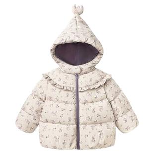 【真心绒】迷你巴拉女童三防羽绒服宝宝甜美可爱外套2025冬新款