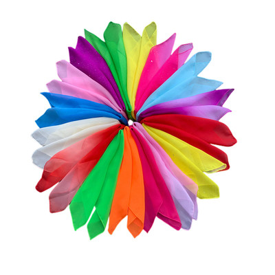 胶州秧歌舞蹈丝巾乐丽声