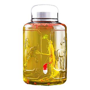 泡酒玻璃瓶玻璃罐泡酒专用酒瓶食品级青梅杨梅人参泡酒瓶酒坛酒罐
