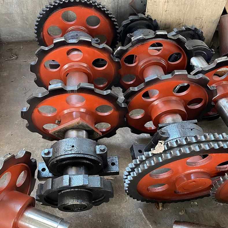 工业传动链轮多种型号斗式提升机铸钢链链轮输送机厂家直销单双排